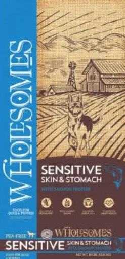 Sportmix Wholesomes Small Dog Sensitive Skin and Stomach Salmon - 30 lbs