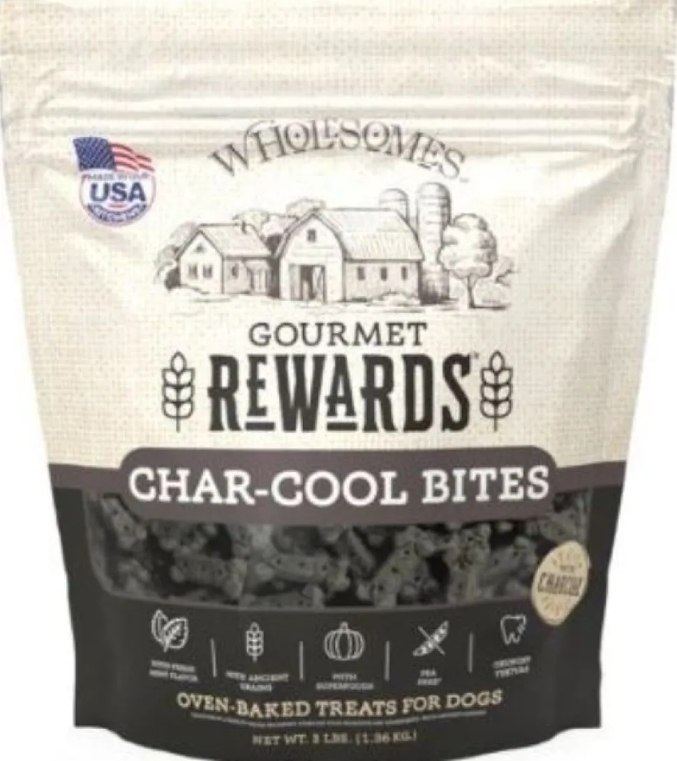 Sportmix Wholesomes Small Dog Biscuits Char-Cool Bites - 3 lbs