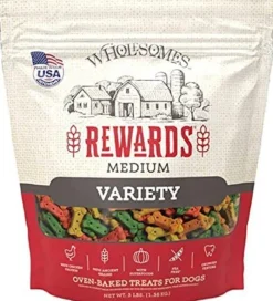 Sportmix Wholesomes Small Dog Biscuits Variety - Medium - 3 lbs