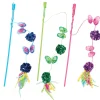 Spot Butterfly & Mylar Wand Cat Toy Assorted - One Size