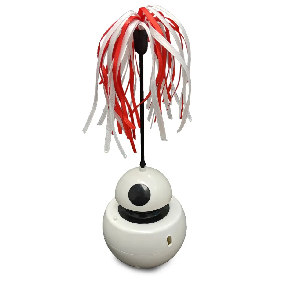 Spot Spin About 2.0 with Sound Electronic Laser Cat Toy White, Red - One Size