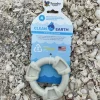 Spunky Pup Clean Earth Collection Recycled Ring Chicken Flavored Durable Fetch Dog Toy