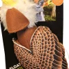 Spunky Pup Fly and Fetch Eagle Plush and Float Rope Flinging Dog Toy