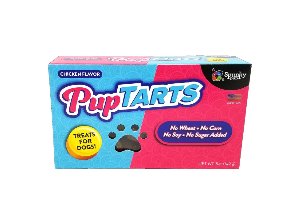 Spunky Pup Puptart Chicken Flavored Soft and Chewy Dog Treats - 5 Oz