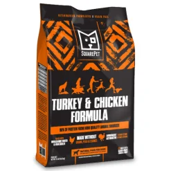 Squarepet Canine Nutrition Turkey & Chicken Dry Dog Food - 23 lb Bag