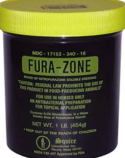 Squire Laboratories Fura-Zone Ointment Veterinary Supplies Ointments & Creams - 1 Lb