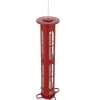 Squirrel-X8 Metal and Squirrel-proof Wild Bird Feeder - Red - 2.5 Lbs Cap