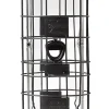 Squirrel-X4 Squirrel Resistant Tubed Wild Bird Feeder - Silver - 1.5 Lbs Cap