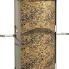 Squirrel-X X1 Squirrel Resistant Tubed Wild Bird Feeder - Satin Nickel - 4.2 Lbs Cap