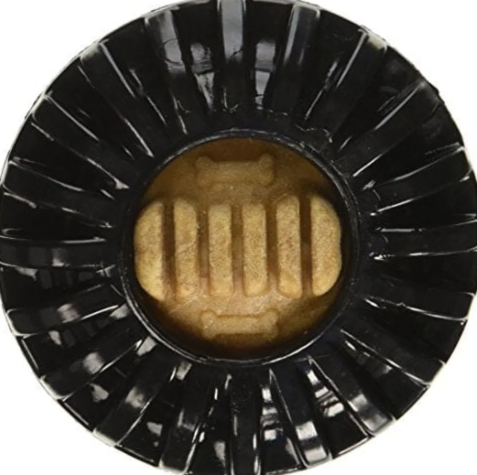 Starmark USA Everlasting Treat Wheeler Dog Dental and Hard Chews - Black - Medium