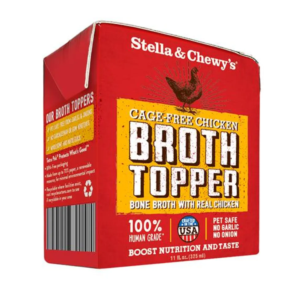 Stella & Chewy's Broth Topper Chicken Canned Dog Food - 11 Oz - Case of 12