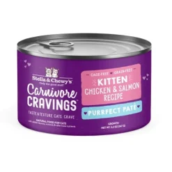 Stella & Chewy's Carnivore Cravings Pate Kitten Chicken Canned Cat Food - 5.2 Oz - Case of 24