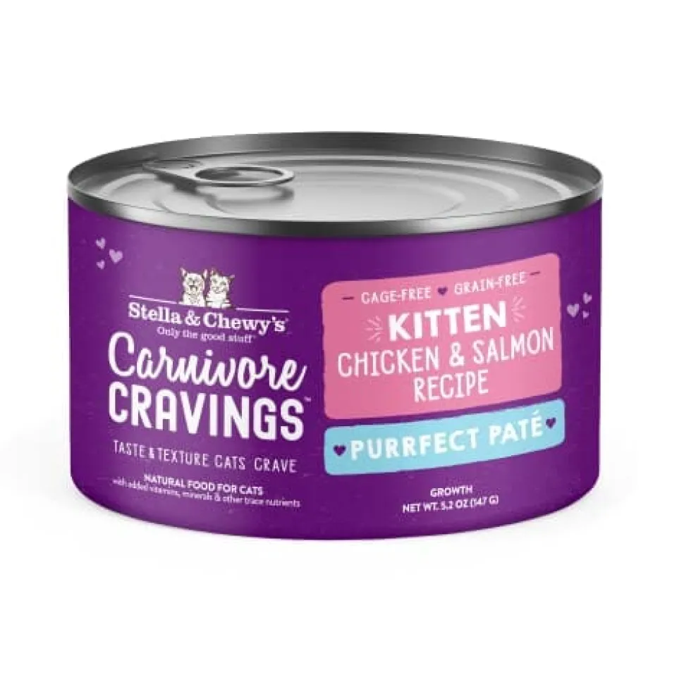 Stella & Chewy's Carnivore Cravings Pate Kitten Chicken Canned Cat Food - 5.2 Oz - Case of 24