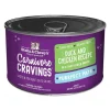 Stella & Chewy's Carnivore Cravings Pate Duck and Chicken Canned Cat Food - 5.2 Oz - Case of 24