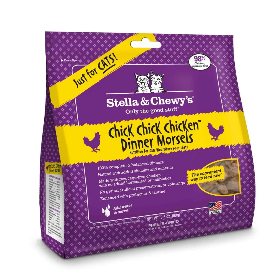 Stella & Chewy's Dinner Chicken Freeze-Dried Cat Food - 3.5 Oz