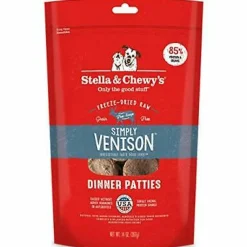 Stella & Chewy's Dinner Patties Simple Venison Freeze-Dried Dog Food - 14 Oz