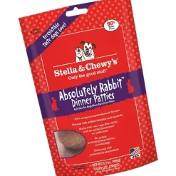 Stella & Chewy's Dinner Patties Rabbit Freeze-Dried Dog Food - 14 Oz