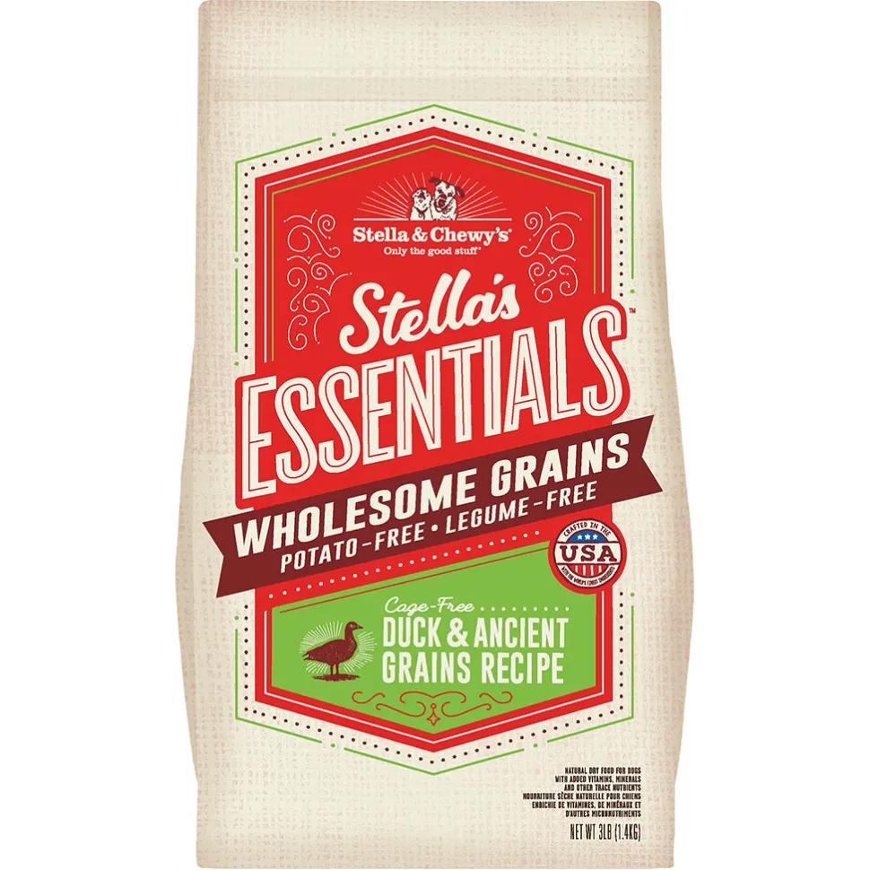 Stella & Chewy's Essentials Duck Ancient Grain Dry Dog Food - 3 lbs