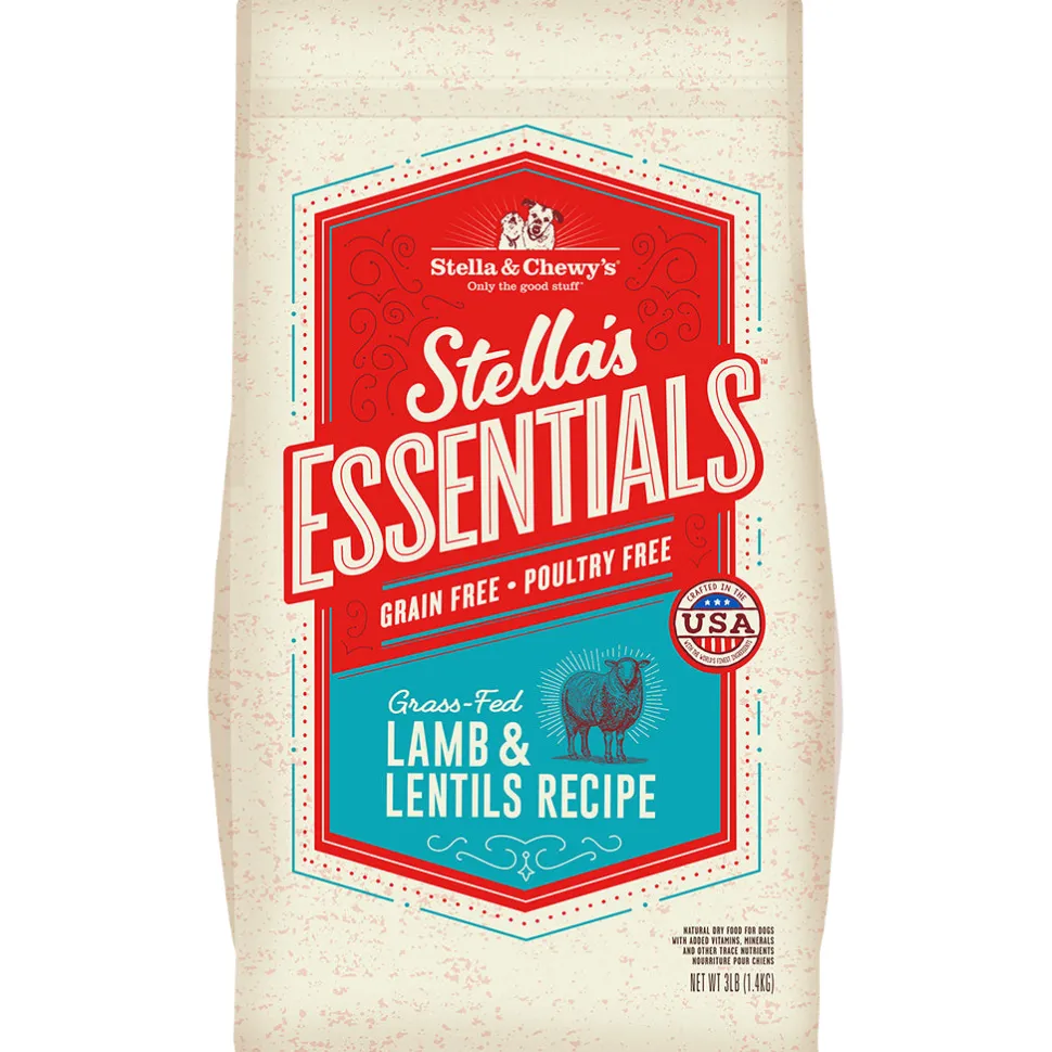 Stella & Chewy's Essentials Wild Mountain Grain-Free Lamb Dry Dog Food - 3 lbs