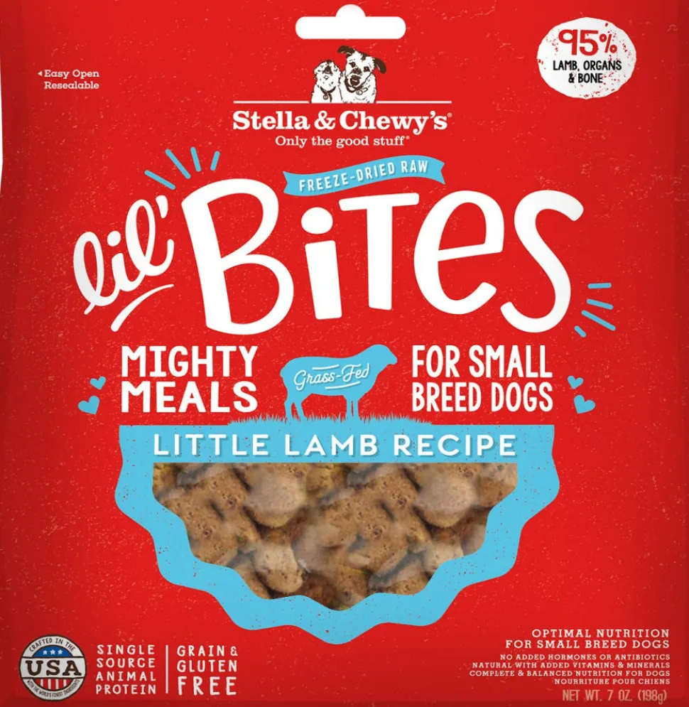 Stella & Chewy's Lil' Bites Lamb Freeze-Dried Dog Food - 7 Oz