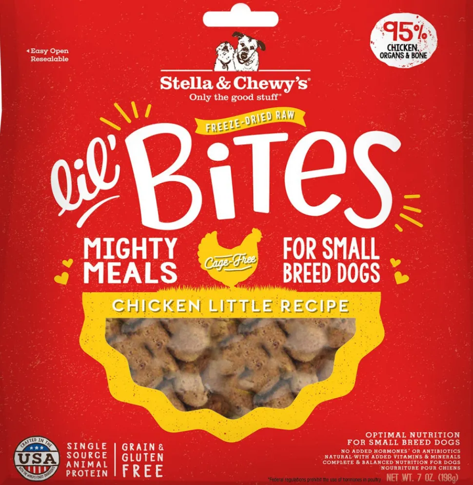 Stella & Chewy's Lil' Bites Chicken Freeze-Dried Dog Food - 7 Oz