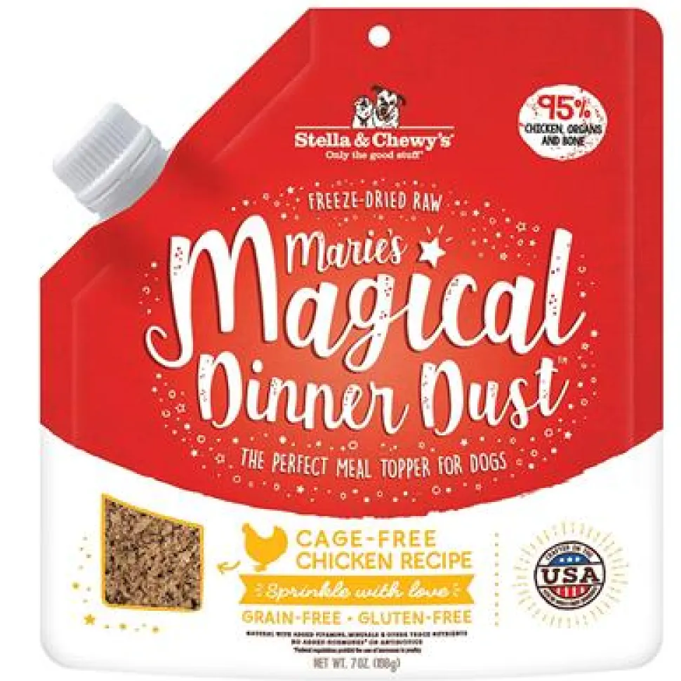 Stella & Chewy's Magical Dinner Dust Chicken Freeze-Dried Dog Food - 7 Oz