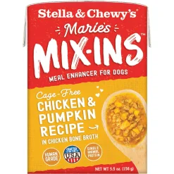 Stella & Chewy's Marie's Mix Chicken and Pumpkin Canned Dog Food - 5.5 Oz - Case of 12