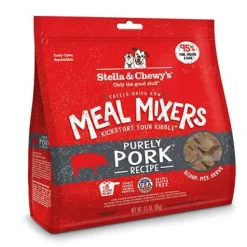 Stella & Chewy's Mixers Pork Freeze-Dried Dog Food - 18 Oz