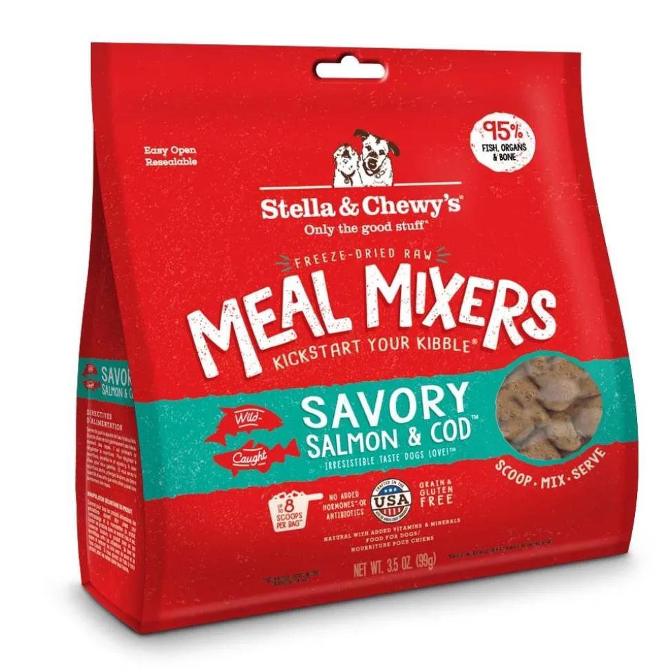 Stella & Chewy's Mixers Salmon Cod Freeze-Dried Dog Food - 3.5 Oz