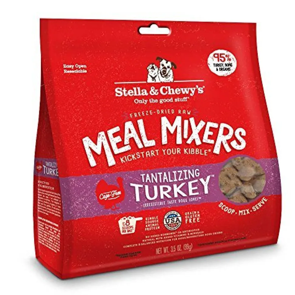 Stella & Chewy's Mixers Turkey Freeze-Dried Dog Food - 3.5 Oz