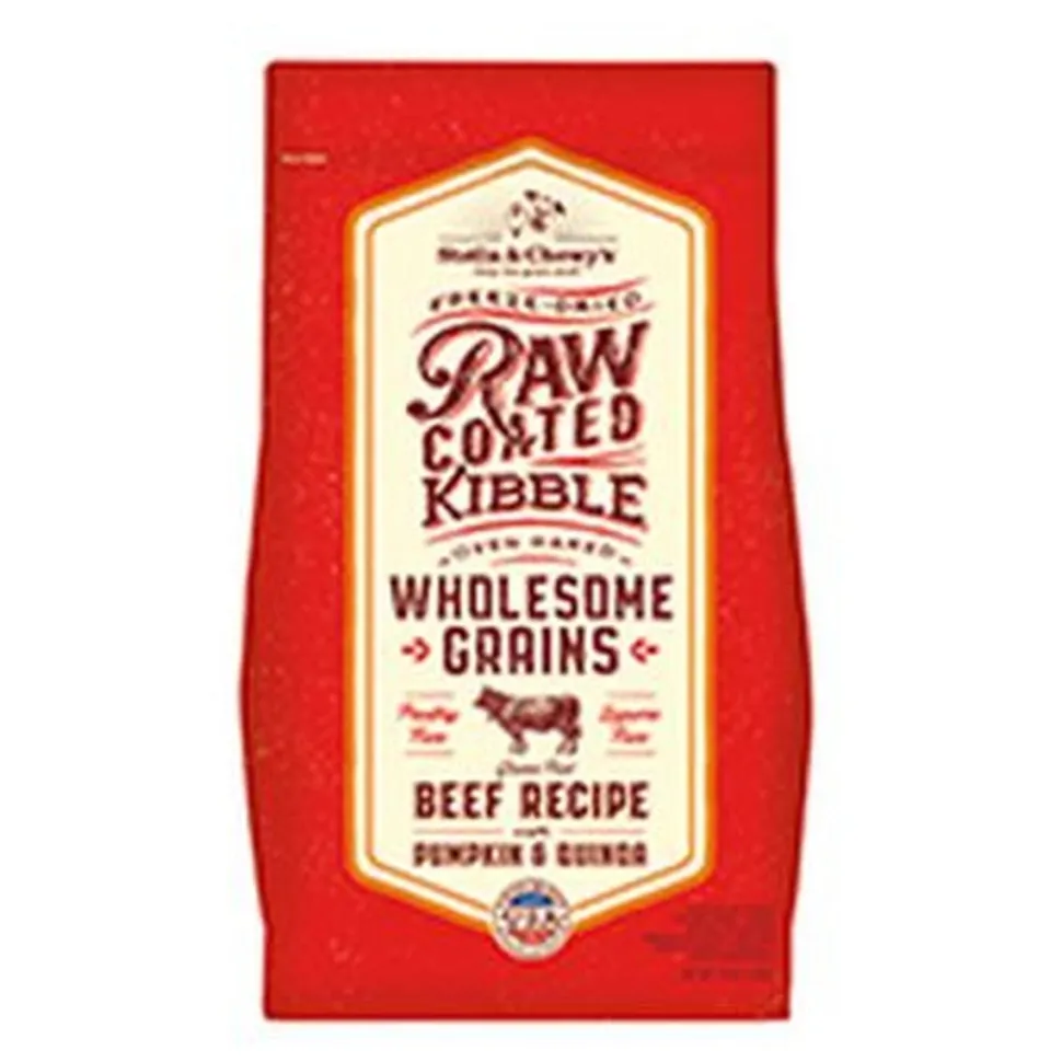 Stella & Chewy's Raw Coated Wholesome Beef Dry Dog Food - 22 lbs
