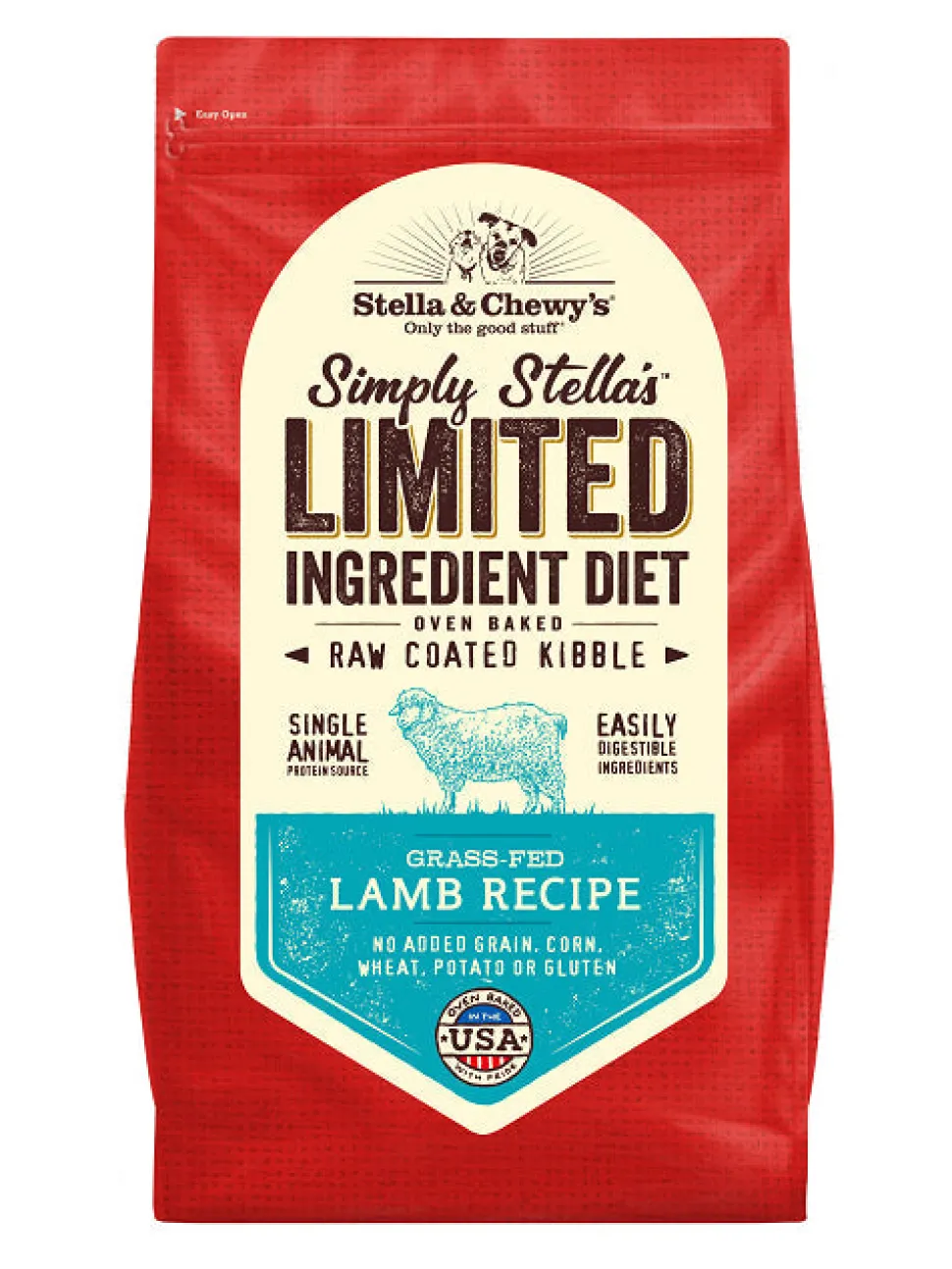Stella & Chewy's Simple Limited Ingredient Diet Lamb Dry Dog Food - 3.5 lbs
