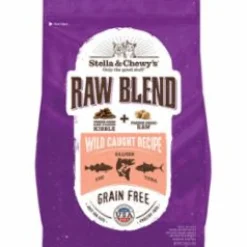 Stella & Chewy's Wild Caught Raw Cat Blend Dry Cat Food- 5 lbs