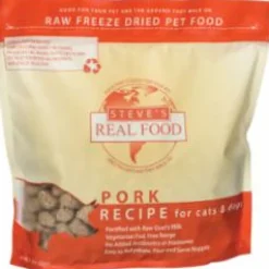 Steve's Real Food Nuggets Pork Freeze-Dried Dog Food - 1.25 lbs