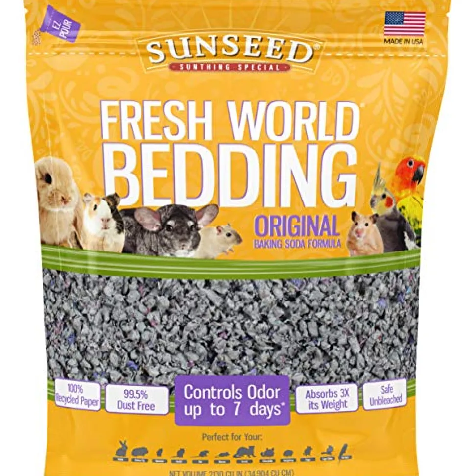 Sunseed Fresh World Bedding - Gray - 2130 cu in