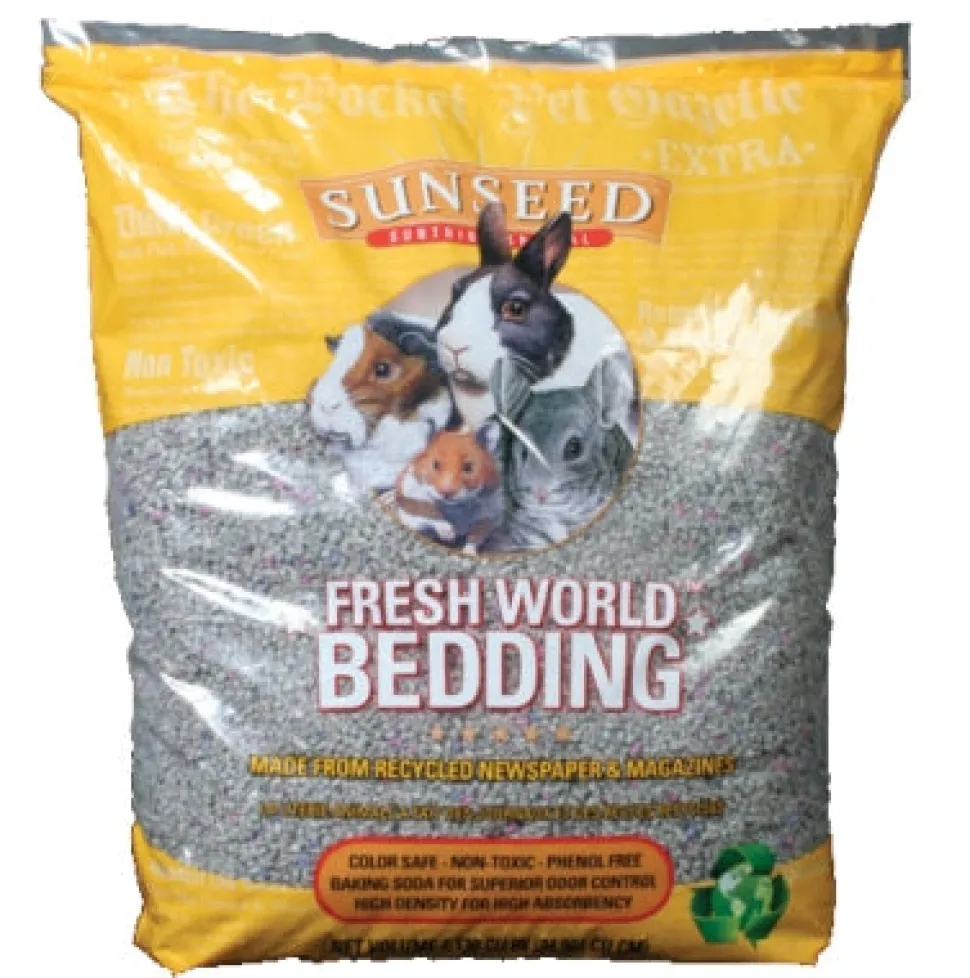Sunseed Fresh World Bedding - Gray - 3050 cu in