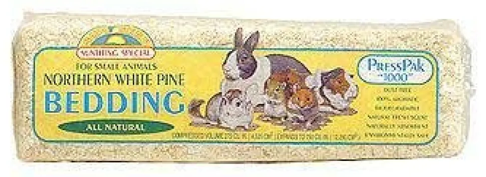 Sunseed Northern White Pine Bedding - 600 cu in - Pack of 12