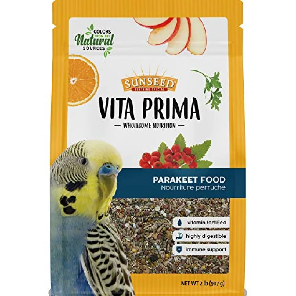 Sunseed Vita Prima - Parakeet Food - 2 lb - Pack of 6