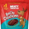 Sunshine Mills Meaty Treats Bacon/Peanut Butter Creations Baked Dog Treats - 25 oz - Case of 6