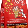 Sunshine Mills Pupcorn Plus Bacon & Peanut Butter Natural Dog Treats - 4 oz - Case of 6