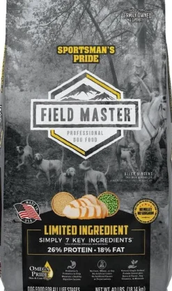 Sunshine Mills Sportsman's Pride Field Master Limited Ingredient Dry Dog Food - 40 Lbs