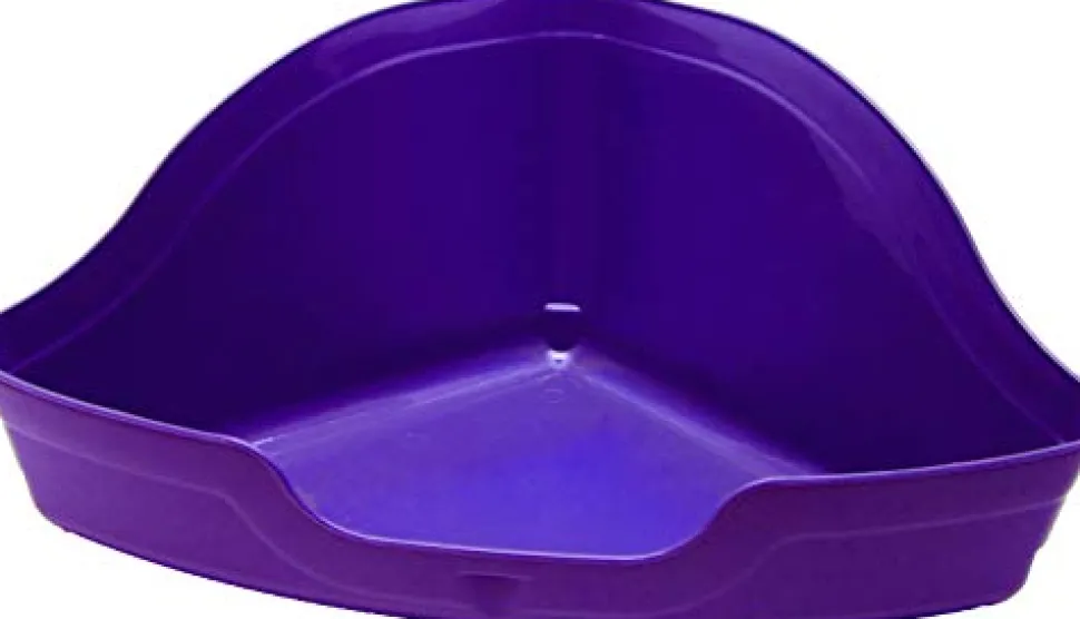 Super Pet Hi-Corner Litter Pan - Large - Assorted