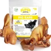 Supercan Pig Ears Natural Dog Treats - 10 Pack