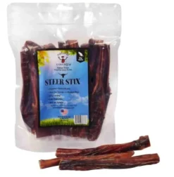 Superior Farms Pet USA 9" Beef Pizzel Twist Low Odor Dog Natural Chews - Case of 75