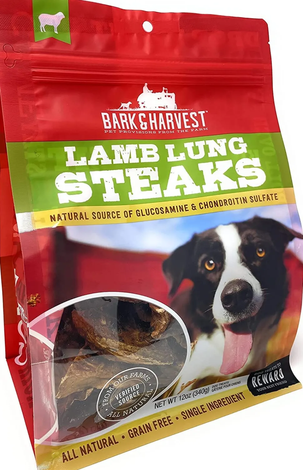 Superior Farms Pet USA Lamb Slices - 9 lb Box Dog Natural Chews - Case of 9 lb