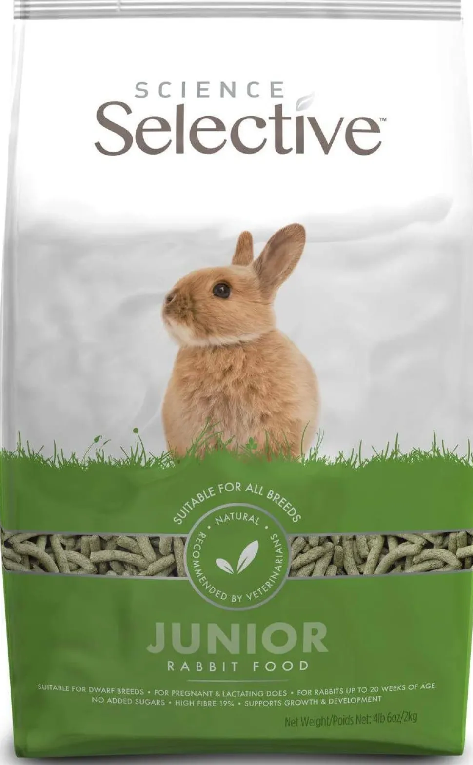Supreme Pet Foods Science Selective Junior Rabbit Small Animal Food - 4.4 lb Bag