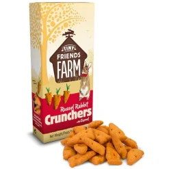 Supreme Pet Foods Tiny Friends Farm Russel Rabbit Carrot Crunchers Small Animal Treats - 4.2 oz
