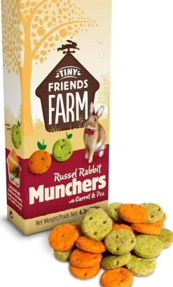 Supreme Pet Foods Tiny Friends Farm Russel Rabbit Munchers Small Animal Treats - 4.2 oz