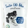 Suzie's CBD Treats CBD Bites for Small Dogs Apple 2 mg Dog Biscuits - 30 ct Bag