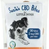 Suzie's CBD Treats Pumpkin 4mg treat Dog Biscuits - 7 oz Bag